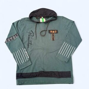 Green and black Bambini hoodie with front pocket‎ size 36